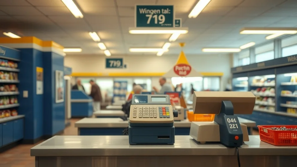 Rollistan i Terese i kassan